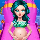 Pregnant Mermaid Mommy Salon for PC