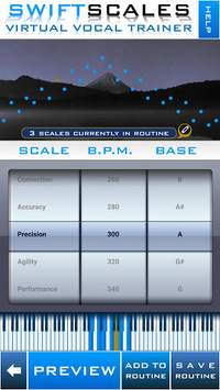 SWIFTSCALES - Vocal Trainer for PC screenshot 1