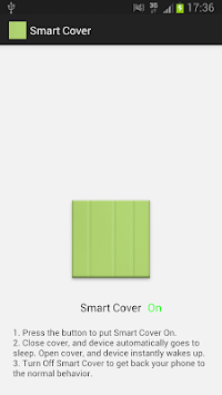 Smart Cover Free (screen on off) for PC screenshot 1