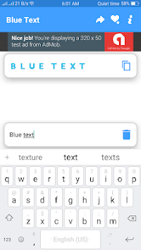 Blue Text - Black Text to Blue Form for PC screenshot 2
