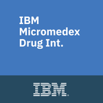 IBM Micromedex Drug Int. for PC