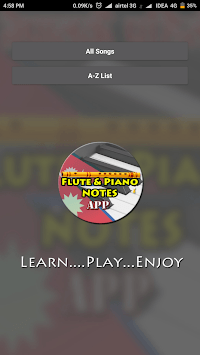 Nepali Songs Piano And Flute Notes for PC screenshot 1
