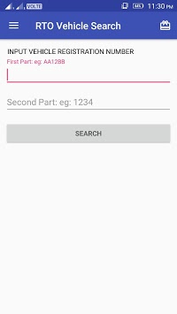 RTO Vehicle Registration Details - Vahan Info for PC screenshot 1