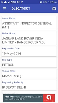 RTO Vehicle Registration Details - Vahan Info for PC screenshot 2