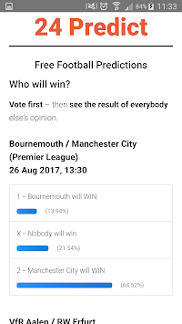 24predict.com - Free Football Predictions for PC screenshot 1