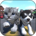 Cute Pocket Cat And Puppy 3D for PC