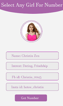 Girls Mobile Number For Whatsapp : Search GF Numbr for PC screenshot 2