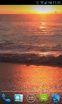 Sunset Beach Live Wallpaper HD for PC screenshot 2