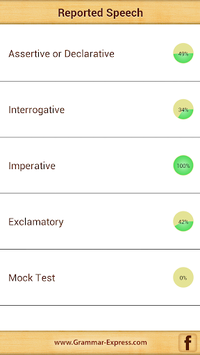 Grammar : Reported Speech Lite for PC screenshot 2