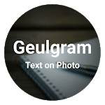 Geulgram - Text on Photo, quote maker for PC