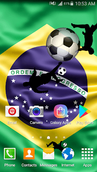 Brazil Football Live Wallpaper for PC screenshot 3