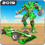 City Formula Car Robot Transform Robot Car Games for PC