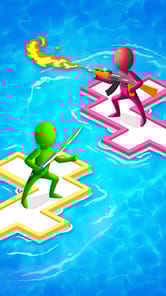 Raft Defense: Crazy Sea Battle for PC screenshot 1