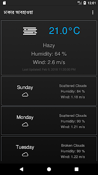 Dhaka City Weather Condition for PC screenshot 1