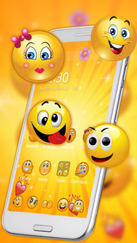 Funny Emoji Theme for PC screenshot 1