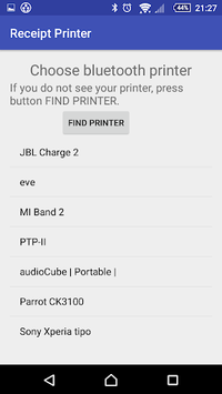 Receipt bluetooth printer for PC screenshot 2