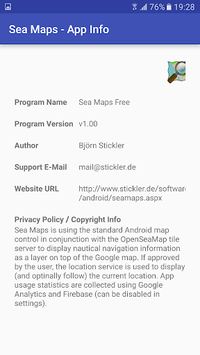 Sea Maps Free for PC screenshot 3