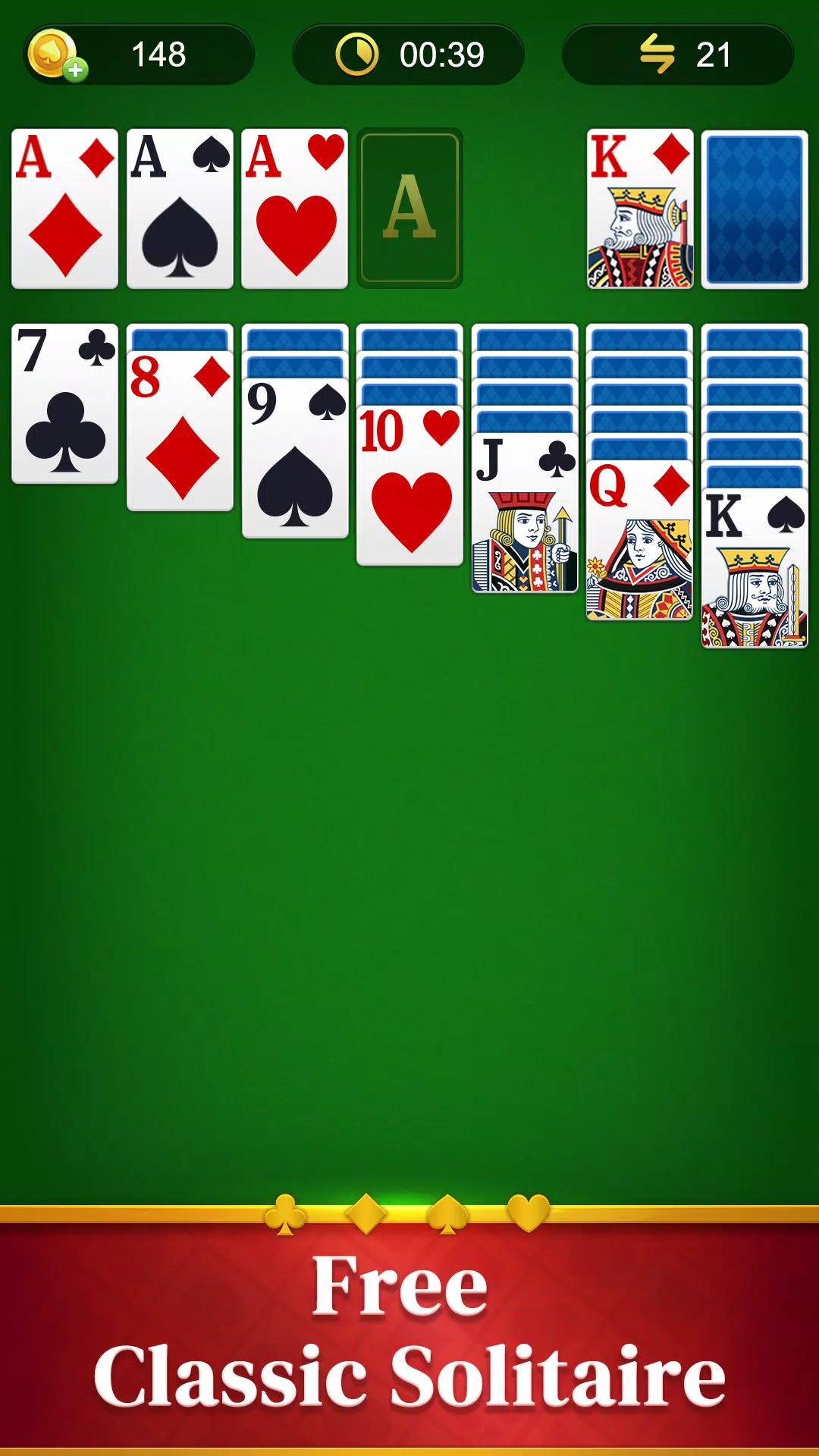 Solitaire for PC screenshot 1