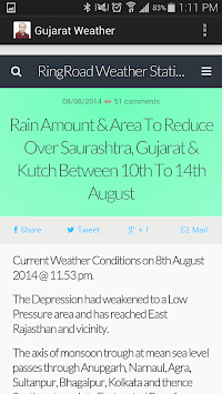 Gujarat Weather for PC screenshot 2
