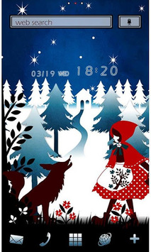 Cute Theme-Red Riding Hood- for PC screenshot 1