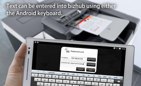 bizhub Remote Access for PC screenshot 1