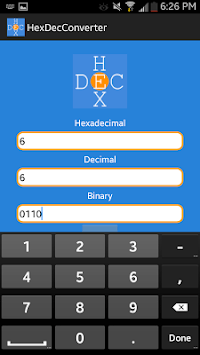 Hex, Decimal, Binary Converter for PC screenshot 3