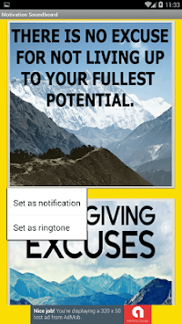 Motivational Quotes And Ringtones Soundboard for PC screenshot 3