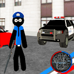 US Police Stickman Rope Hero Vegas Gangstar Crime for PC