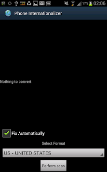 Phone Internationalizer for PC screenshot 1