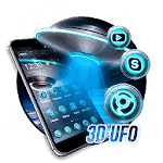 3D Tech UFO Theme for PC