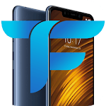 Xiaomi pocophone F1 launcher ,Poco f1 theme for PC