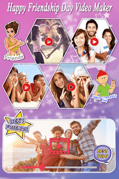 Happy Friendship Day Video Maker : Best Friend BFF for PC screenshot 1