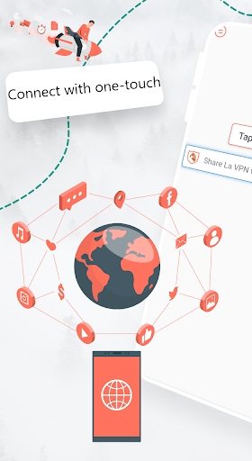 La VPN - Free only, Fast & stable VPN just try it! for PC screenshot 3