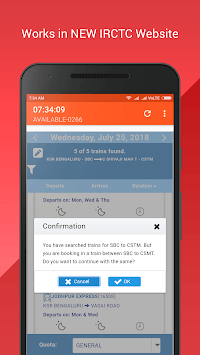SuperTatkal - Train ticket for PC screenshot 1