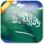 3D Saudi Arabia Flag Live Wallpaper for PC