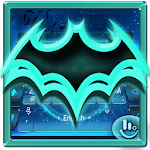 Neon Bat Keyboard Theme for PC