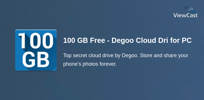 100 GB Free - Degoo Cloud Drive for PC screenshot