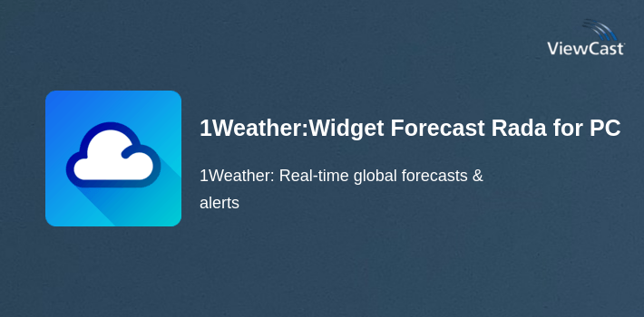 1Weather:Widget Forecast Radar for PC screenshot