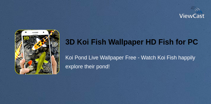 3D Koi Fish Wallpaper HD Fish Live Wallpapers Free for PC screenshot
