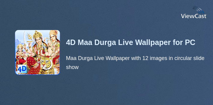 4D Maa Durga Live Wallpaper for PC screenshot