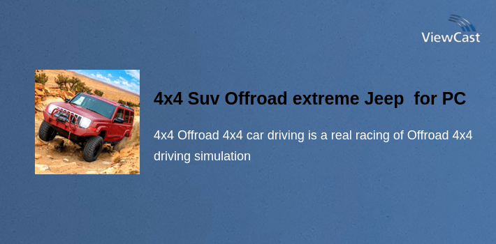 4x4 Suv Offroad extreme Jeep Game for PC screenshot