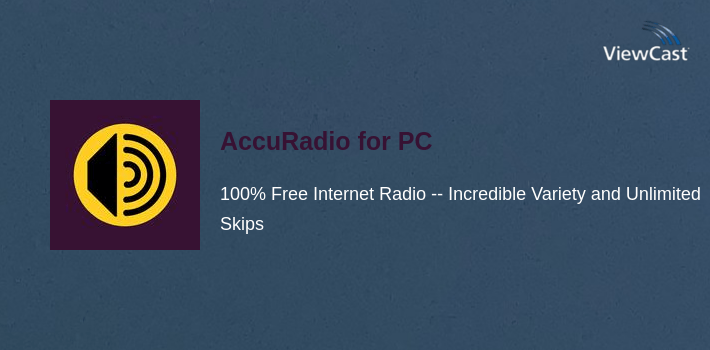 AccuRadio for PC screenshot