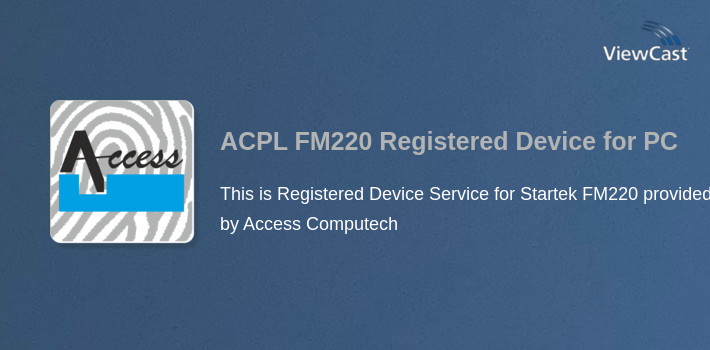 ACPL FM220 Registered Device for PC screenshot