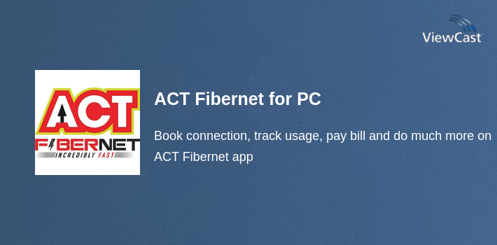 ACT Fibernet for PC screenshot