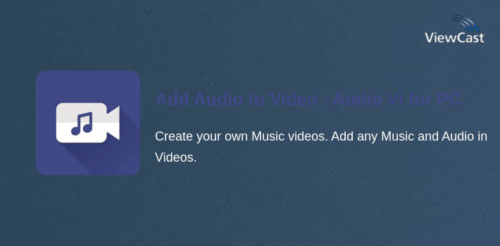 Add Audio to Video : Audio Video Mixer for PC screenshot