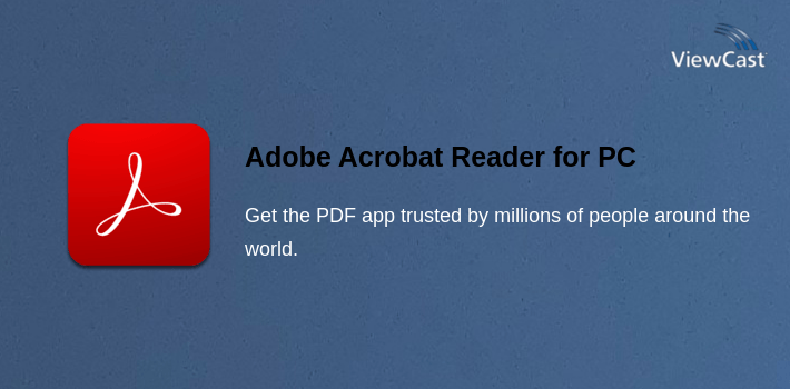 Adobe Acrobat Reader for PC screenshot