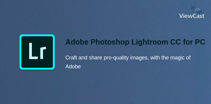 Adobe Photoshop Lightroom CC for PC screenshot