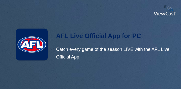 AFL Live Official App for PC screenshot