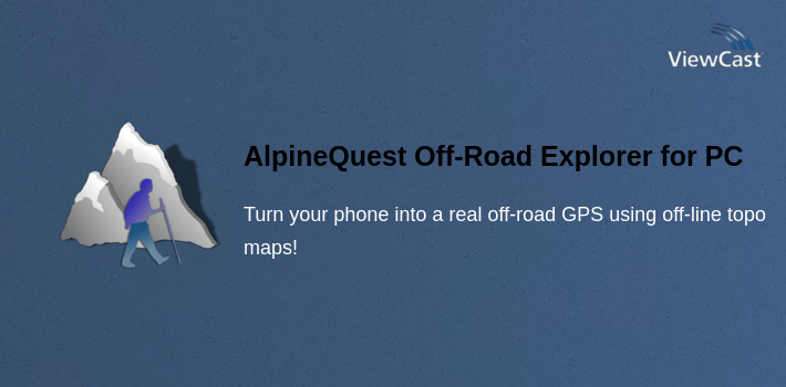 AlpineQuest Off-Road Explorer (Lite) for PC screenshot