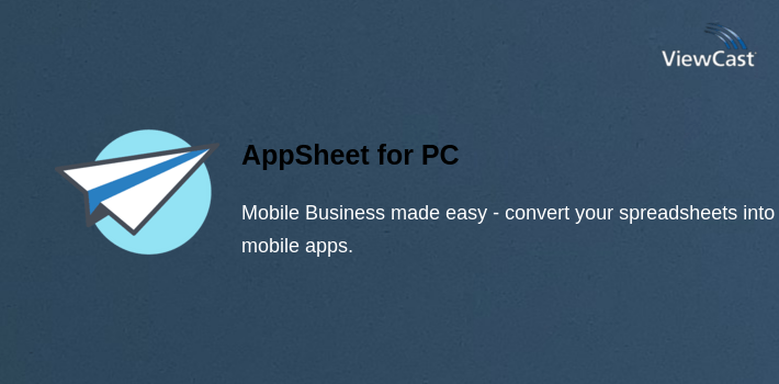 AppSheet for PC screenshot